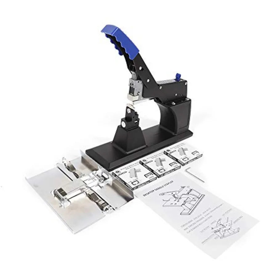 Book Binder Machine. Desktop Manual Saddle-Stitching Binder Machine