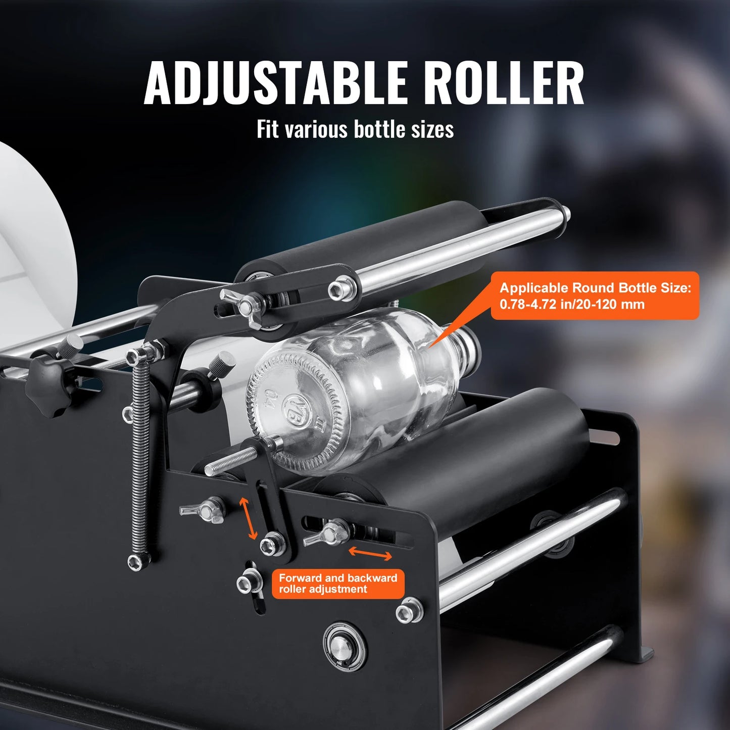 Manual Round Bottle Labeling Machine