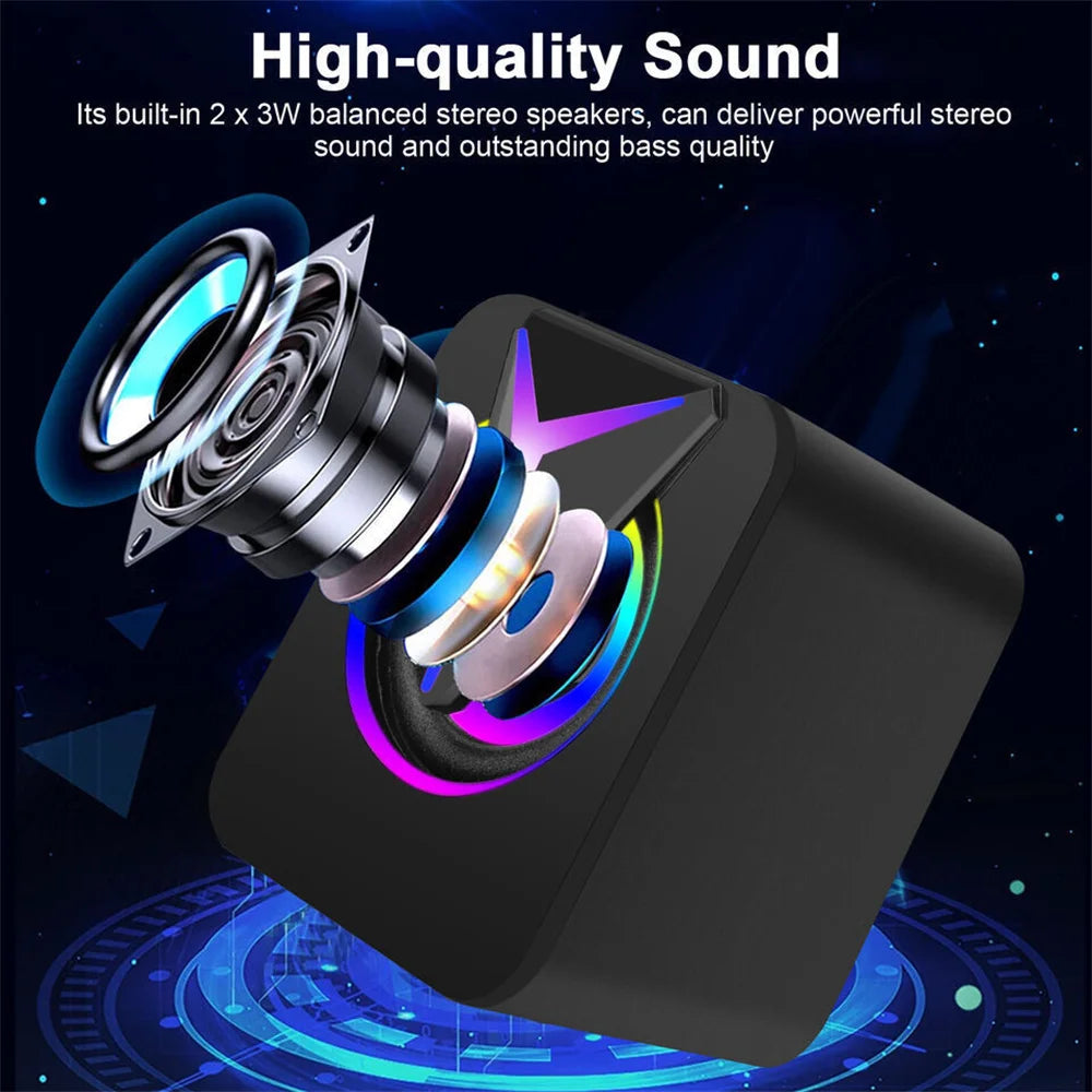 USB Wired Computer Speakers