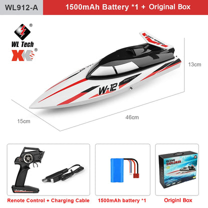 RC High Speed Racing Watercraft Boat 2.4Ghz 55KM/H 35KM/H