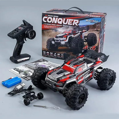 1:16 Scale Large RC Car 50km/h High Speed 4WD 2.4G Off Road Monster Truck RC Toy