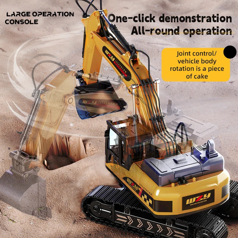 RC Excavator Construction Vehicle With Sound