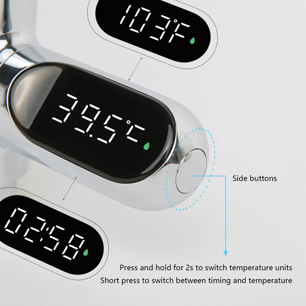 Electronic Water Thermometer for Bathroom Shower