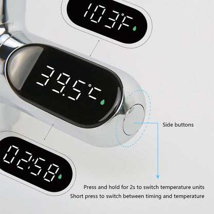Electronic Water Thermometer for Bathroom Shower