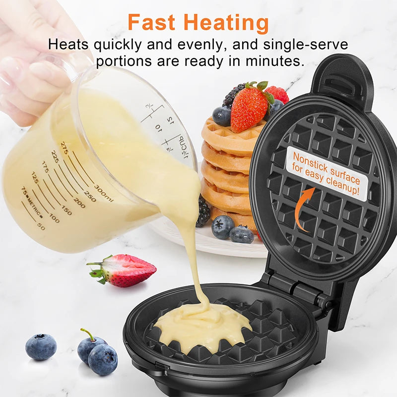 350W Mini Waffle/Sandwich Maker