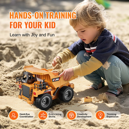 RC Construction Dump Truck 9-Channel with Battery