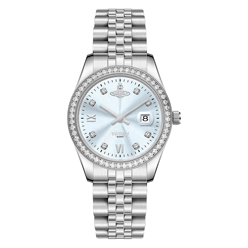 Women Watch Waterproof Retro Pink Hand