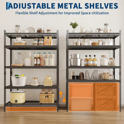 5-Tier Heavy Duty Storage Shelves
