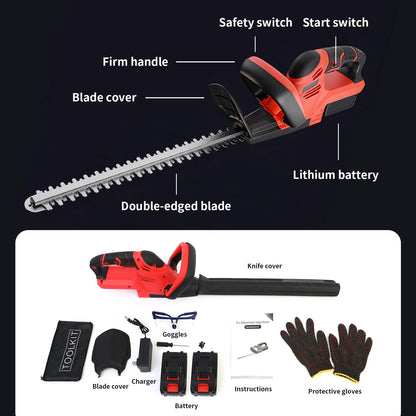 22, "  21V Handheld Hedge Trimmer