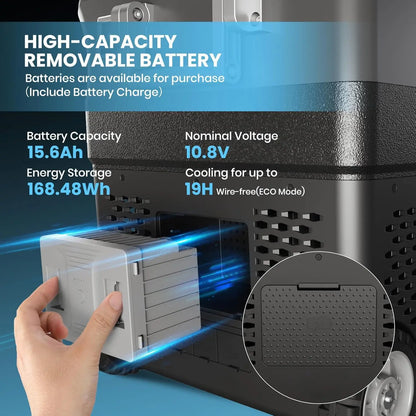 Portable Refrigerator with Ice Maker for Car or Truck
