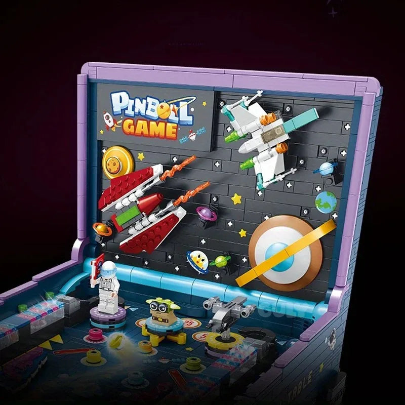 2309PCS Pinball Game Table Building Blocks for Kids