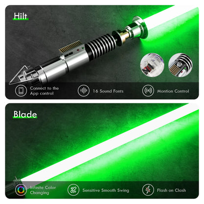 Luke Skywalker lightsaber replica