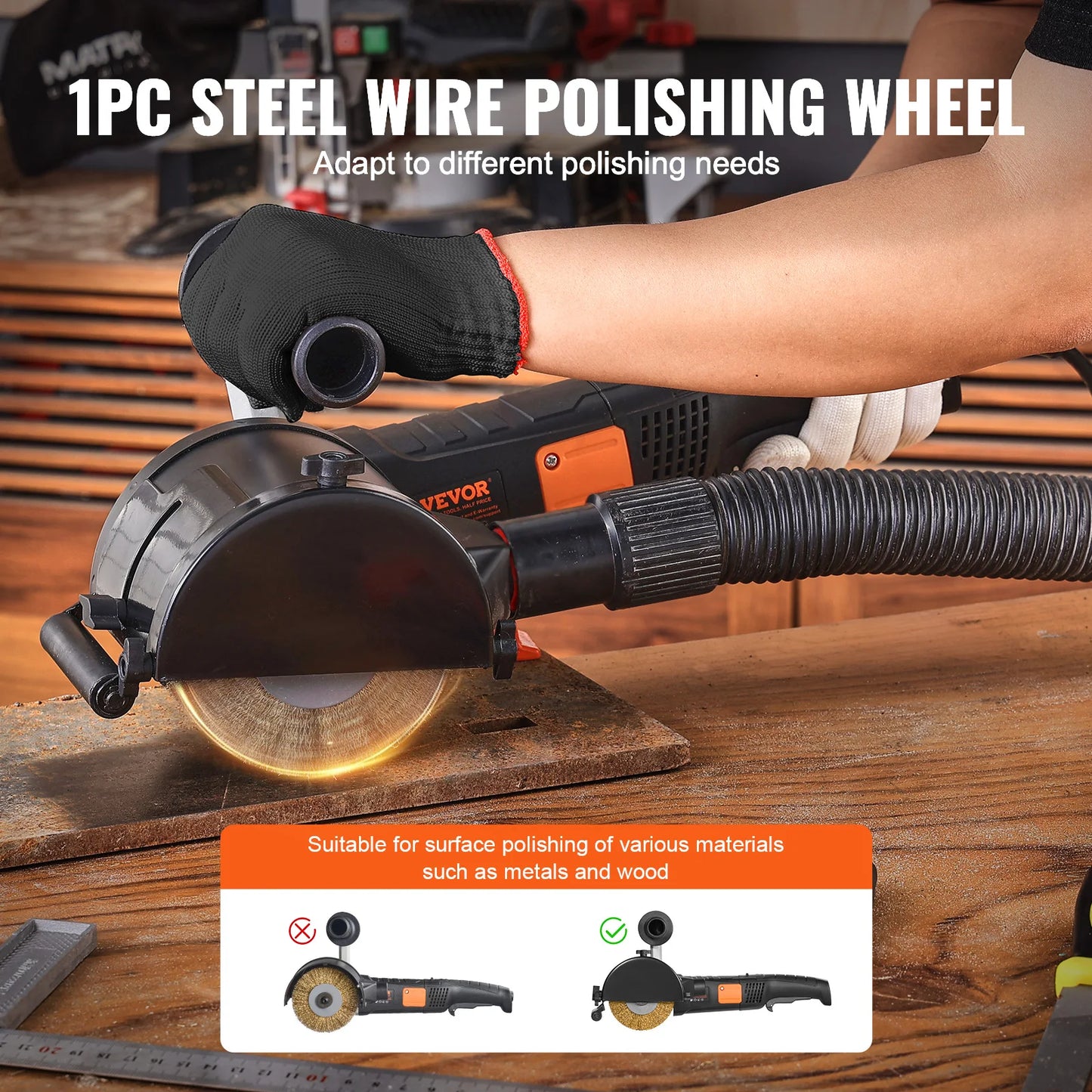 6 Variable Speed Surface Conditioning Tool