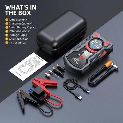 5-in-1 Multifunctional Air Pump Jump Starter