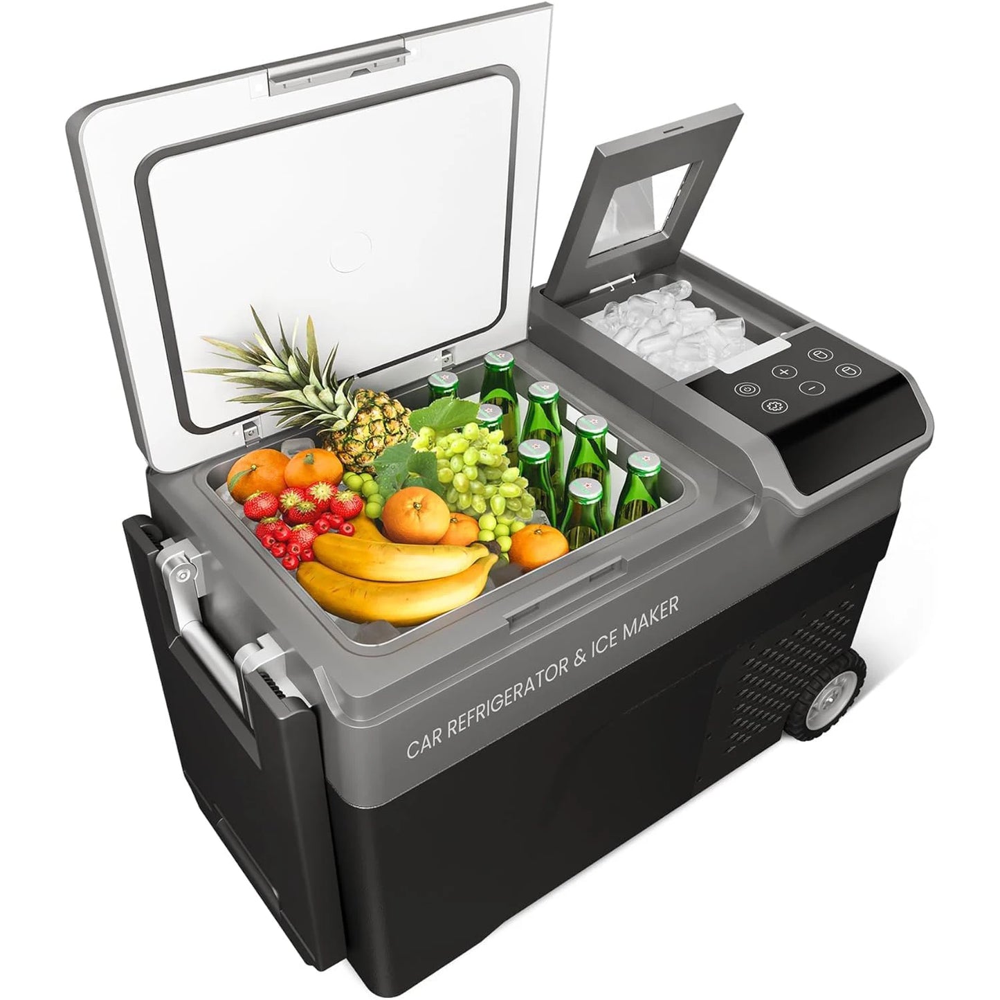 Portable Refrigerator with Ice Maker for Car or Truck