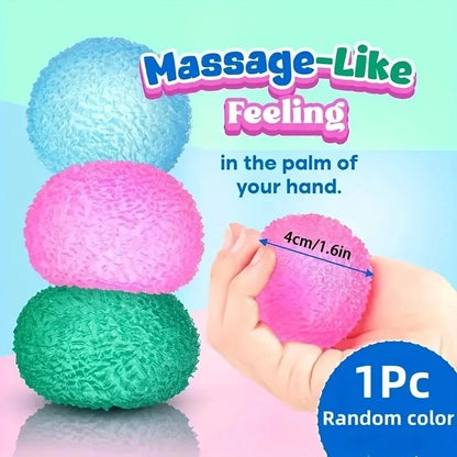 1Pc Squishy Multicolor Texture Ice Ball Squeeze Toy