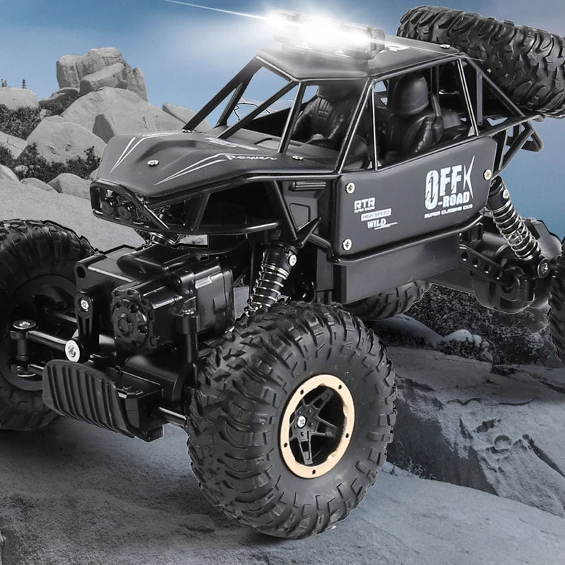 RC Car With 6WD, 38CM In Length, 1:12 Scale 2.4Ghz Remote Control, Suitable For Crawling, Drifting And Off - Road, High - Speed