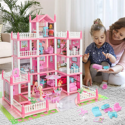3D Princess Castle Villa Children's Play House