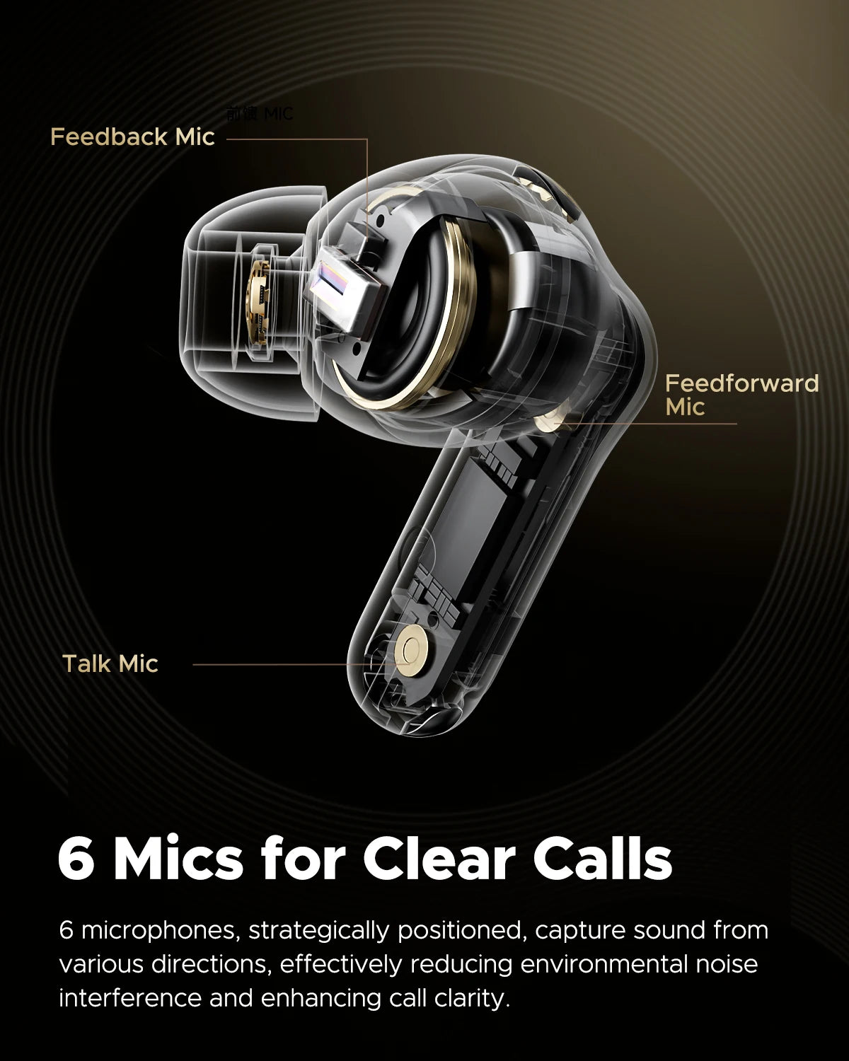 SoundPEATS Capsule 3 Pro+ Wireless Earbuds