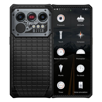 Raptor 5G Rugged Smartphone Android 14, 6.78'' 120Hz AMOLED Display 16GB+512GB 50MP 10000mAh 65W