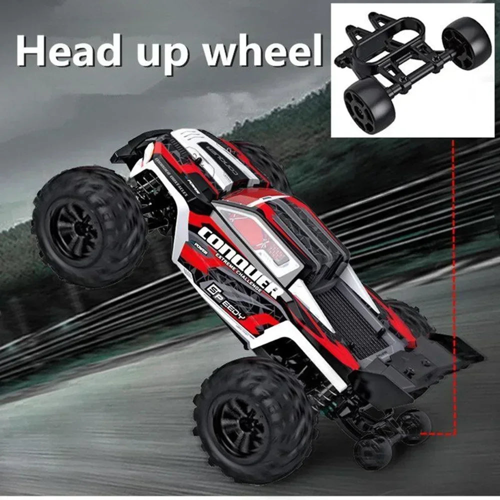 1:16 Scale Large RC Car 50km/h High Speed 4WD 2.4G Off Road Monster Truck RC Toy