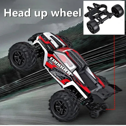 1:16 Scale Large RC Car 50km/h High Speed 4WD 2.4G Off Road Monster Truck RC Toy