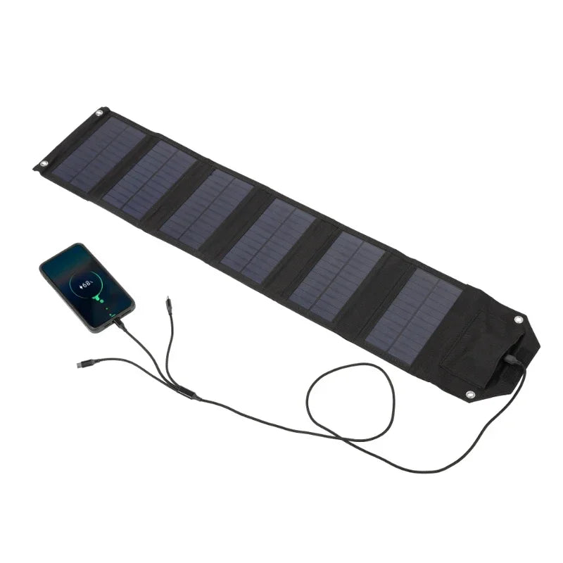 Foldable Solar Panel Power Bank