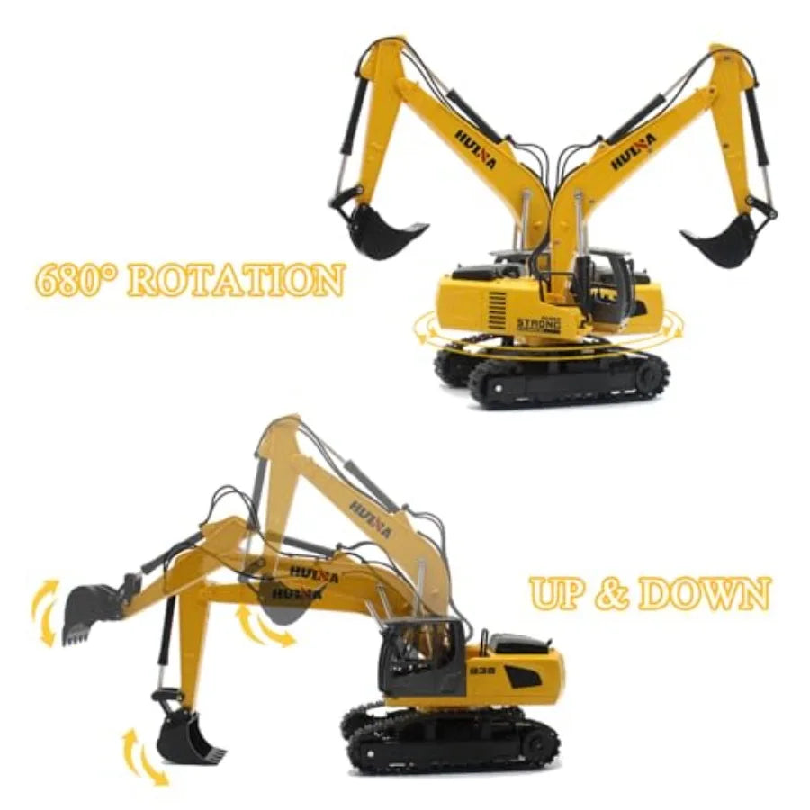 RC Semi Truck Excavator Set