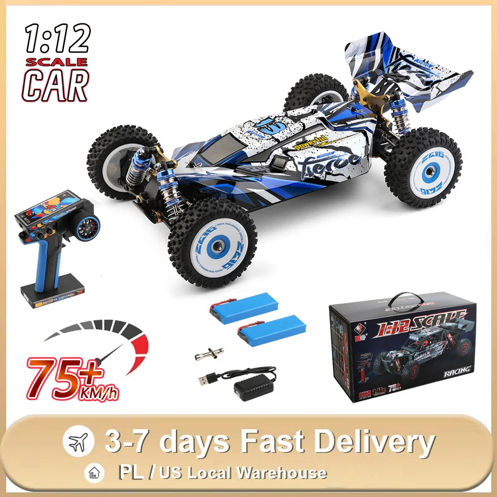 RC Car 75KM/H 2.4G Brushless Remote Control Vehicle
