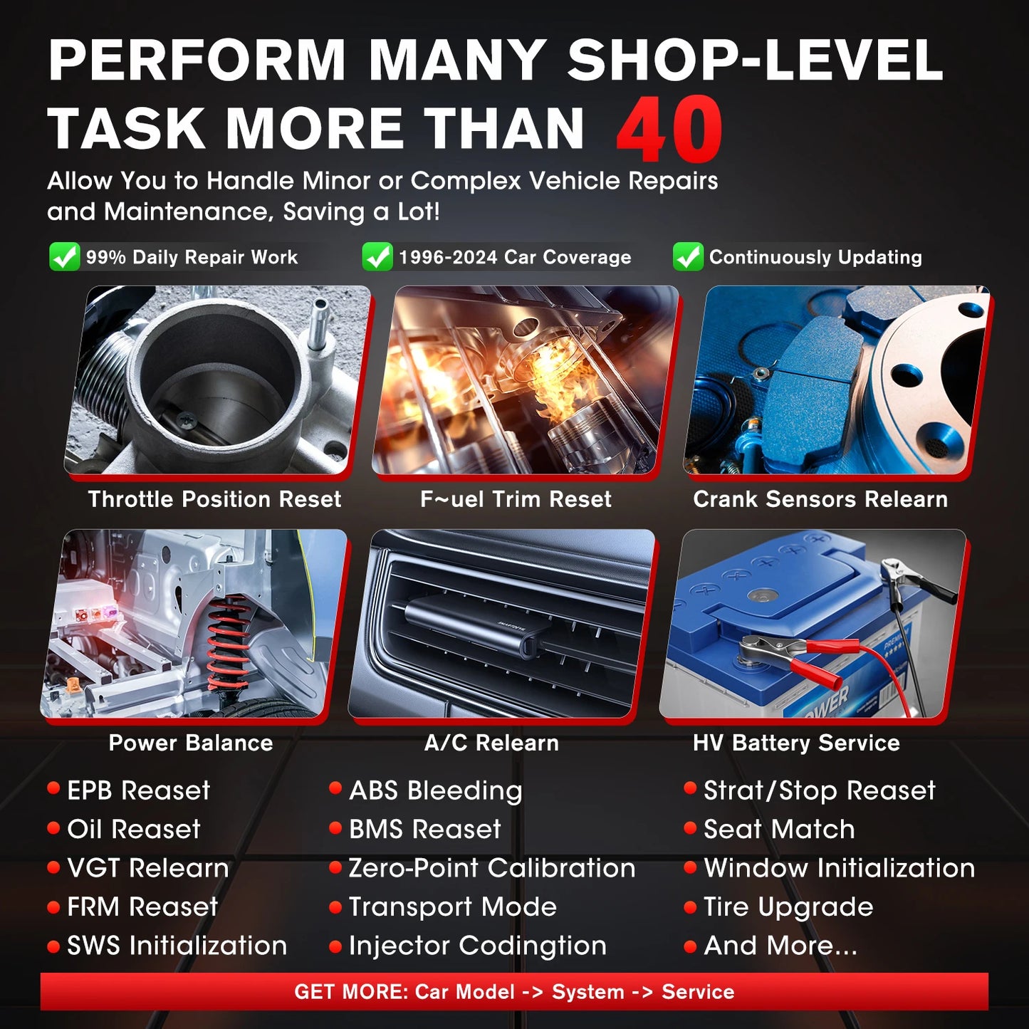 MaxiCOM MK900BT Bluetooth Car Diagnostic OBD2 Scanner