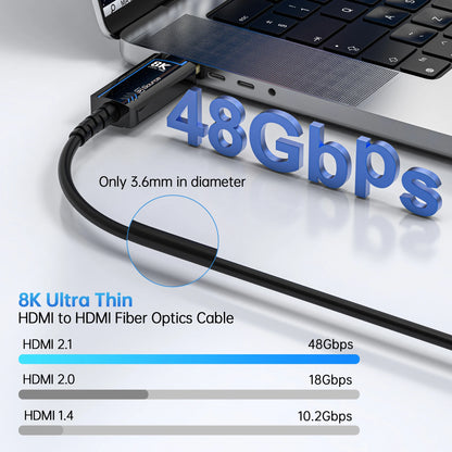 HDMI 2.1 Fiber Optical Cable