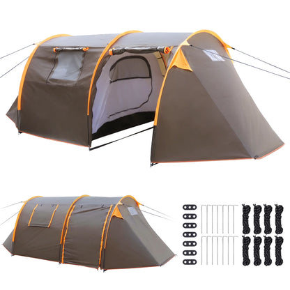 Oxford 2-Person Backpacking Tent Windproof Lightweight Waterproof Tent