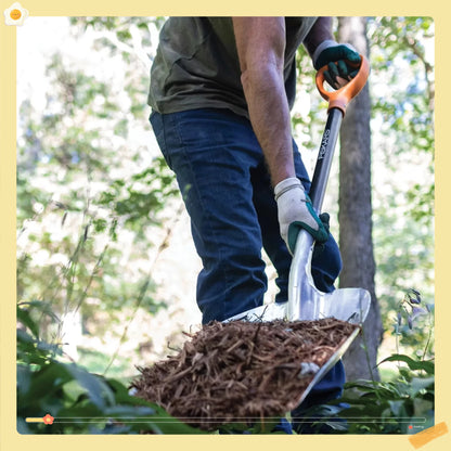 Durable Fiberglass Scoop Shovel
