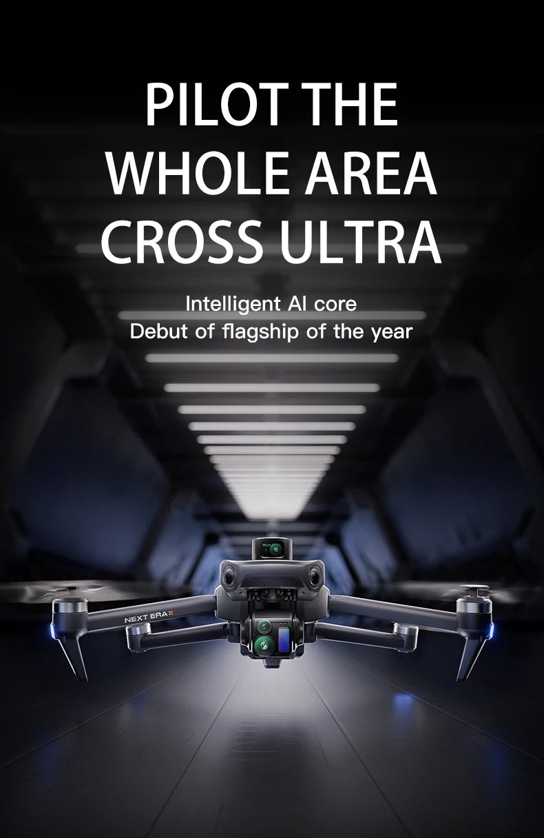 RC Quadcopter  P7 MAX High-end Professional GPS Drone 8K With Screen Remote Control 20km Digital Image Transmission Brushless