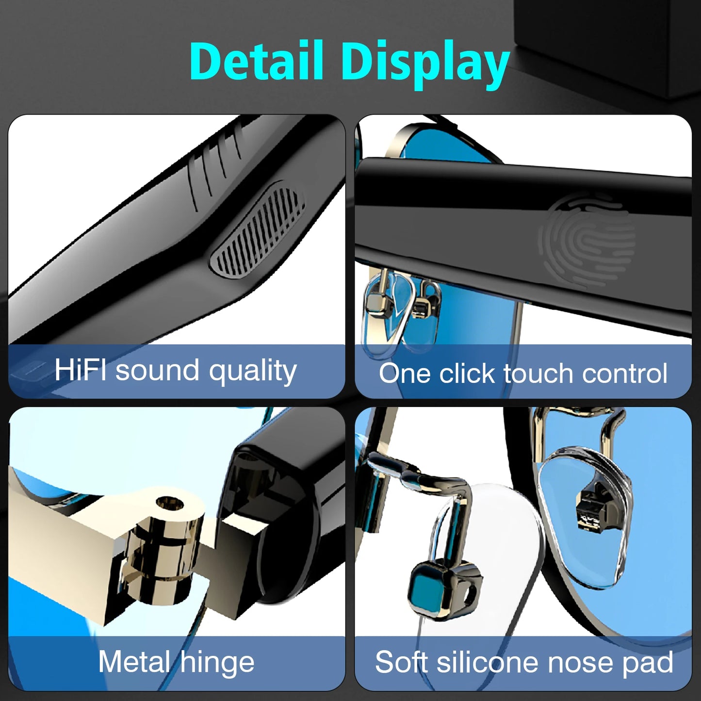 New noise reduction smart glasses
