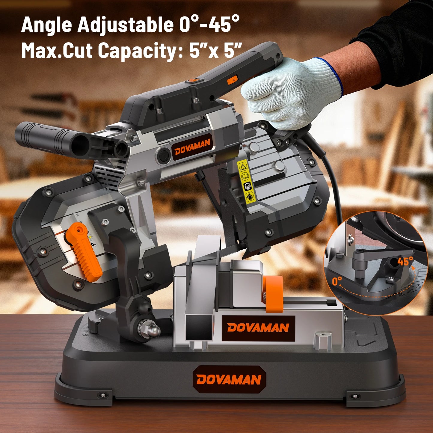 Portable Band Saw W/2 Blades