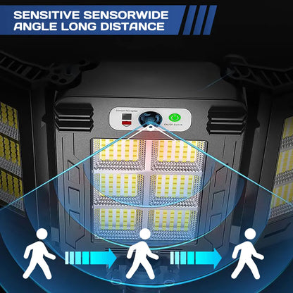 LED Solar Sensor Waterproof Street Lights