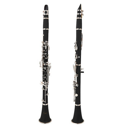 17 Key Descending B Tone Bakelite Clarinet