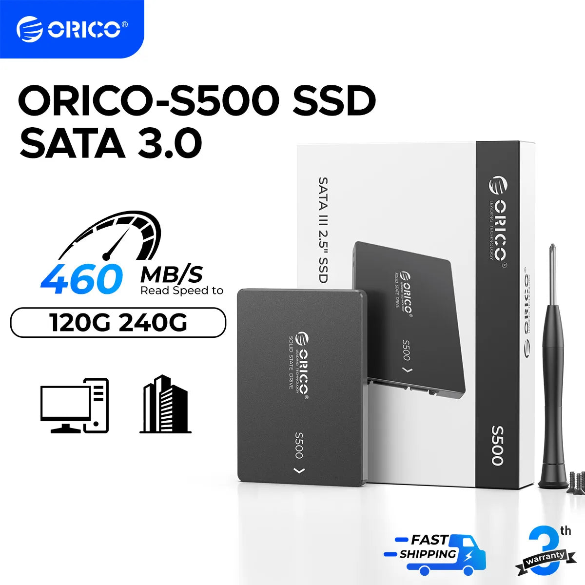 1TB SATA SSD 2.5 Inch Internal Solid State Drive