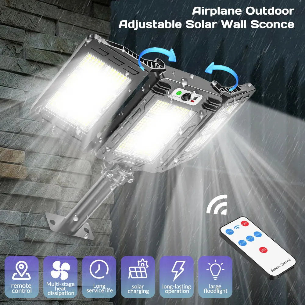 LED Solar Sensor Waterproof Street Lights