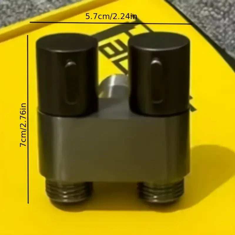 Stainless Steel double outlet Shower valve control