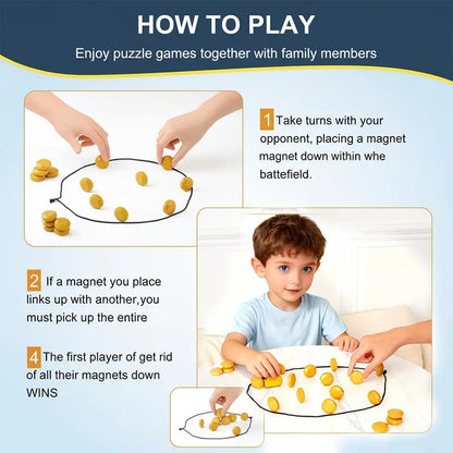 Magnetic Stones Game With Interactive Magnet Board