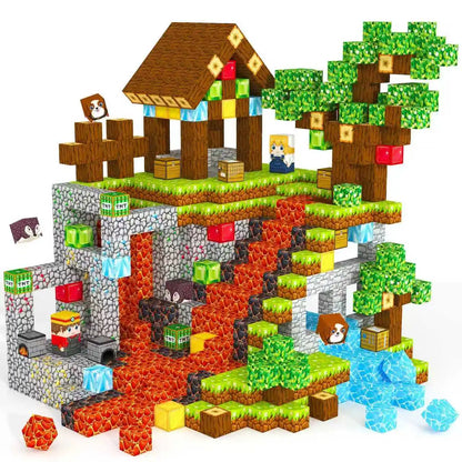 100PCS Magnetic Building Blocks