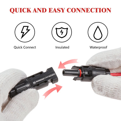 Solar Photovoltaic Panel Adaptor Cable