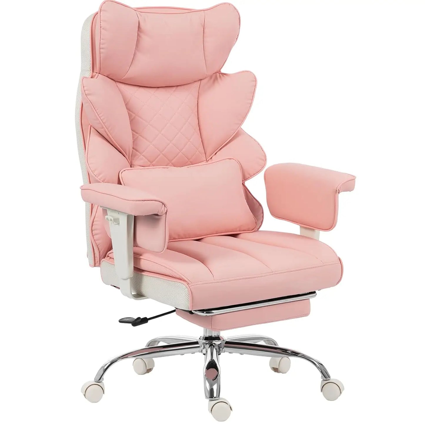 Big and Tall Office Chair with Pocket Spring Cushion, High Back Computer Gaming Chairs with Adjustable Armrests