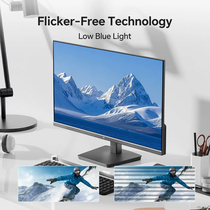 27 Inch Computer Monitor - QHD (2560 x 1440) Display, Up to 120Hz Monitor, IPS Panel H27D9