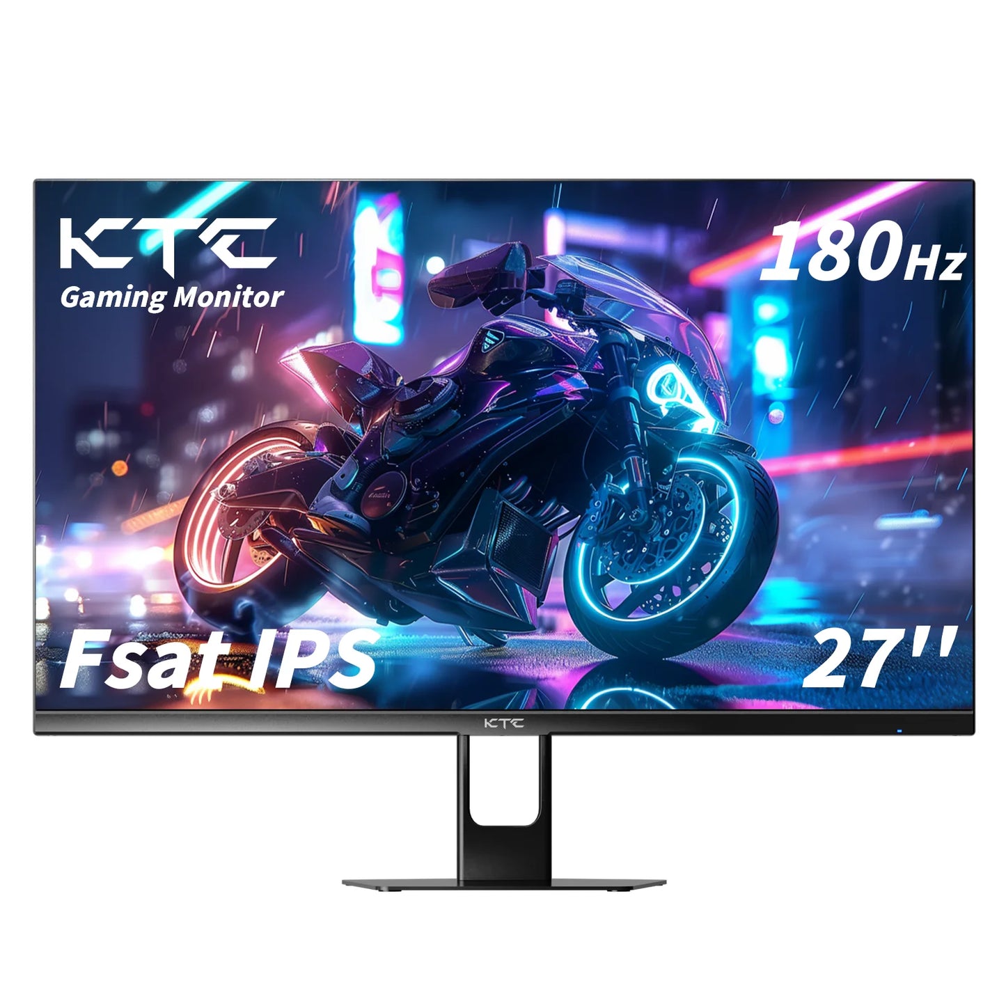 27 inch Gaming Monitor 180hz 1ms | Fast IPS Screen 1080p Monitor, 2 x HDMI 2.0 & 1 x DisplayPort 1.4 Support Freesync