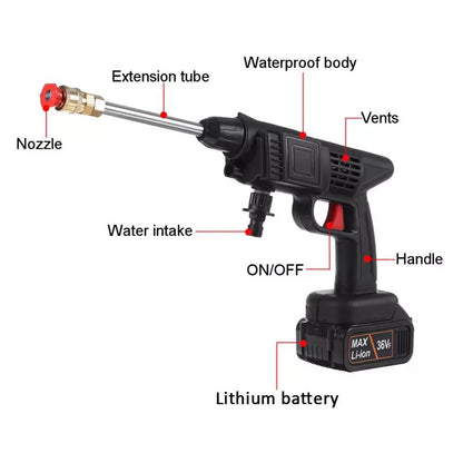 Cordless High Pressure Portable Car Washer