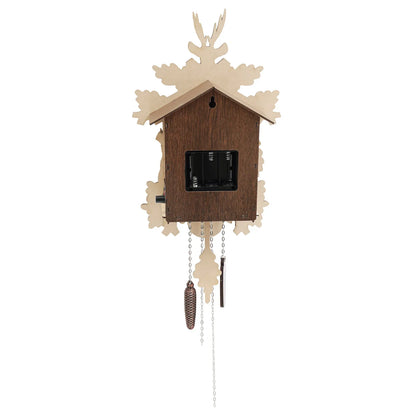 German Cuckoo Clock, Traditional Handcrafted Black Forest Wooden Wall Clock Hunter Cuckoo Clock for Living Room, Bedroom, Office