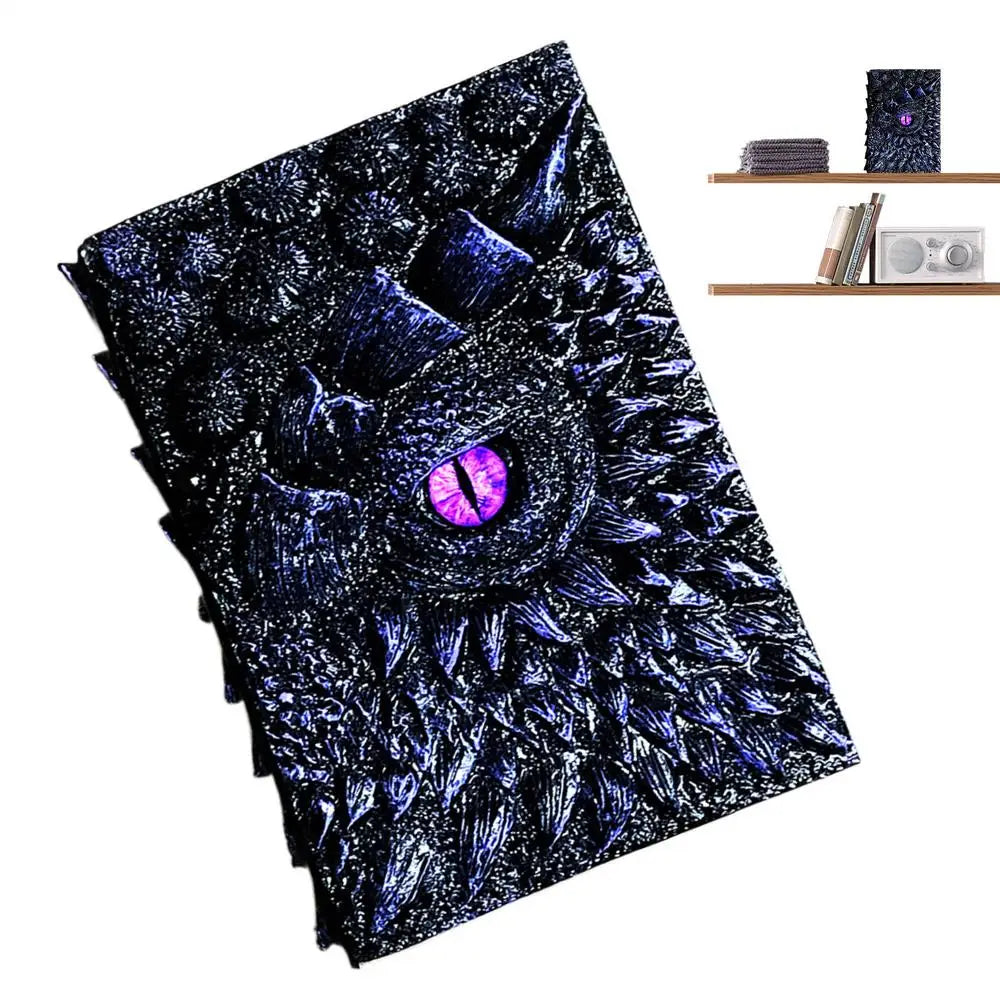 3D Dragon Eye Embossed Writing Journal For Dragon Lovers